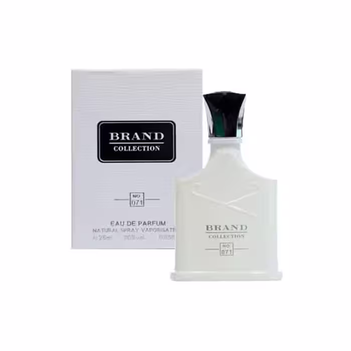 عطر ادکلن کرید سیلور مانتین واتر برند کالکشن مدل 071 (Creed Silver Mountain Water) حجم 25 میل
