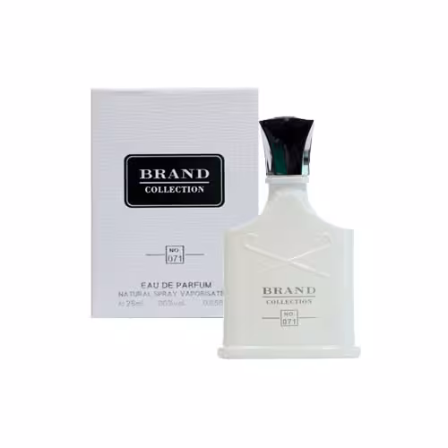 عطر ادکلن کرید سیلور مانتین واتر برند کالکشن مدل 071 (Creed Silver Mountain Water) حجم 25 میل