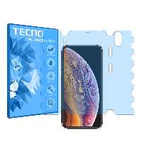 گلس فول کاور اپل iPhone XS مدل هیدروژلی آنتی بلو برند تکنو