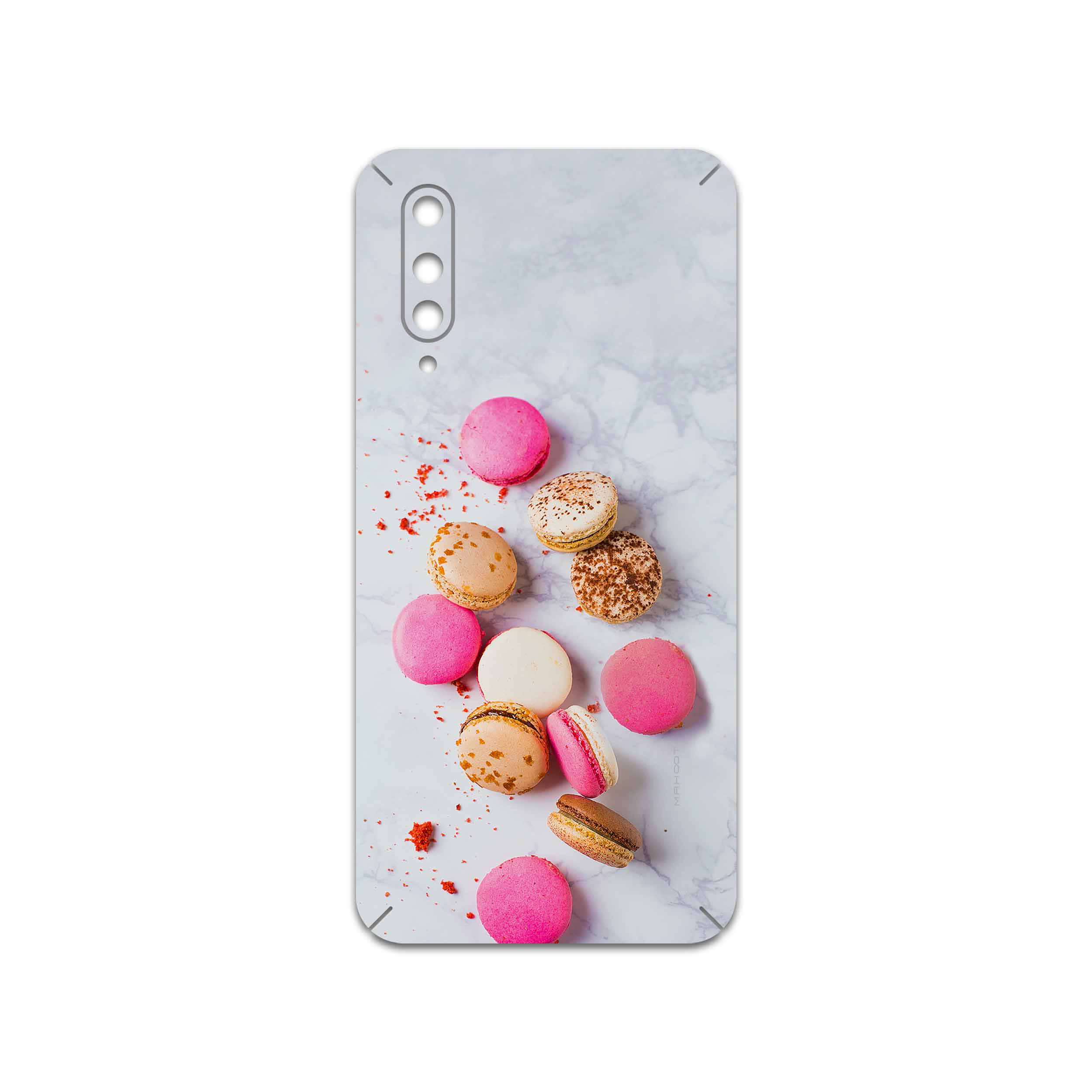 برچسب پوششی ماهوت مدل Macaron cookie مناسب برای گوشی موبایل شیائومی MI 9 Lite