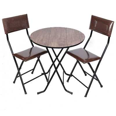 میز و صندلی سفری کد 60 مجموعه 3 عددی