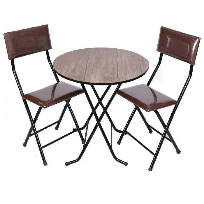 میز و صندلی سفری کد 60 مجموعه 3 عددی