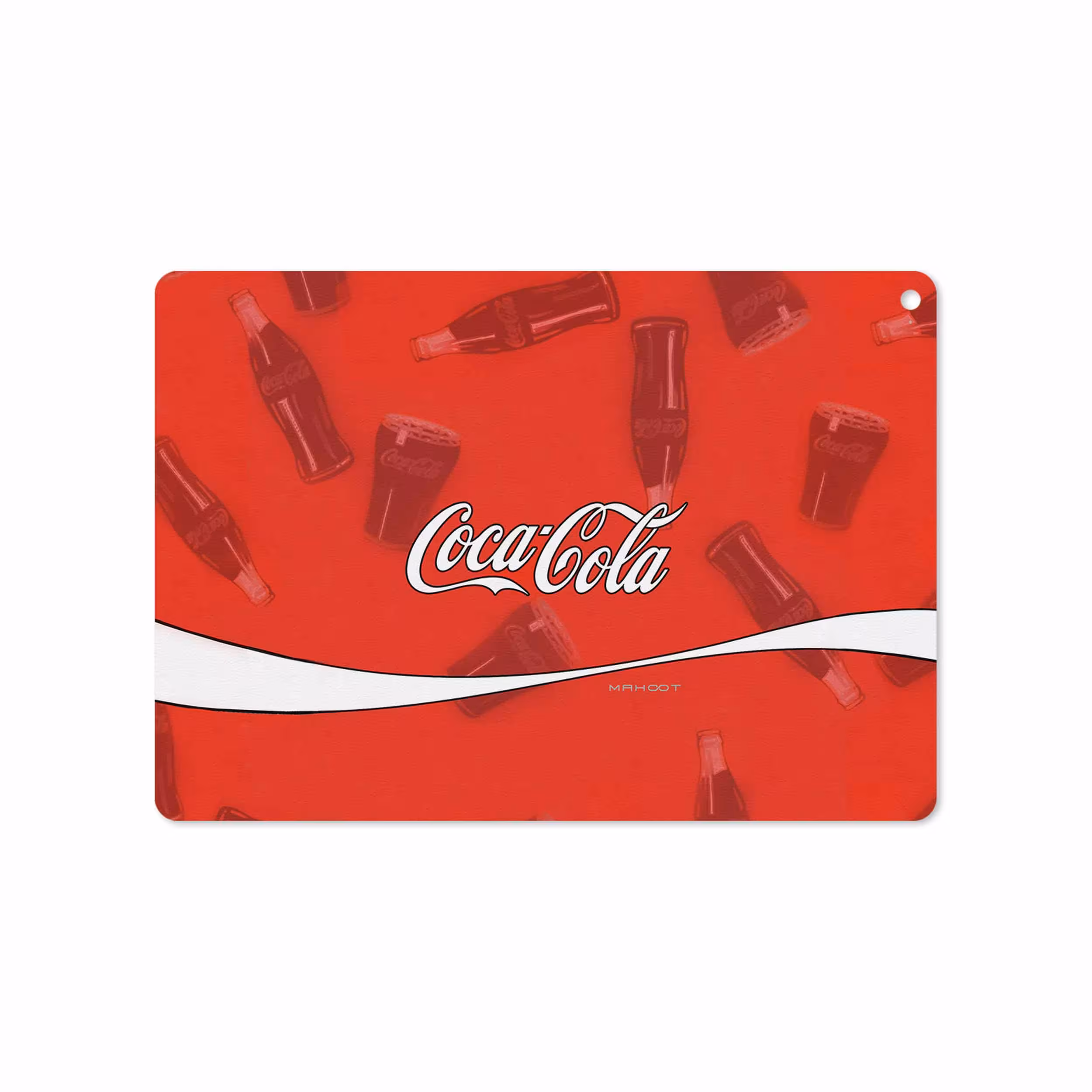 برچسب پوششی ماهوت مدل Coca-Cola-Logo مناسب برای تبلت اپل iPad Air 2 2014 A1566