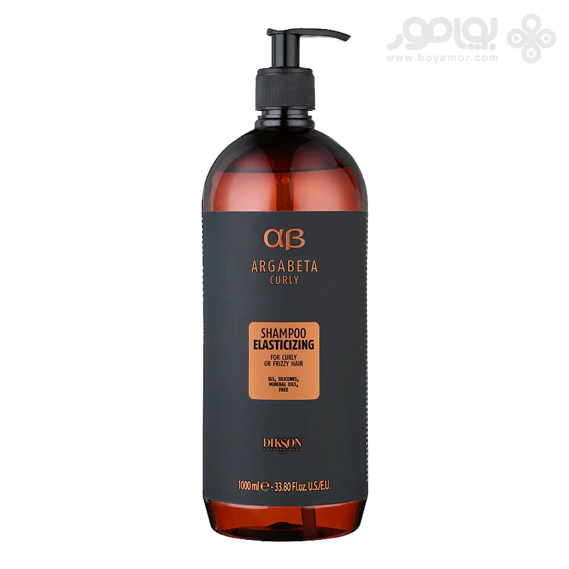 شامپو حالت دهنده آرگابتا دیکسون مدل CURLY مناسب موهای فر و وز حجم 1000 میل