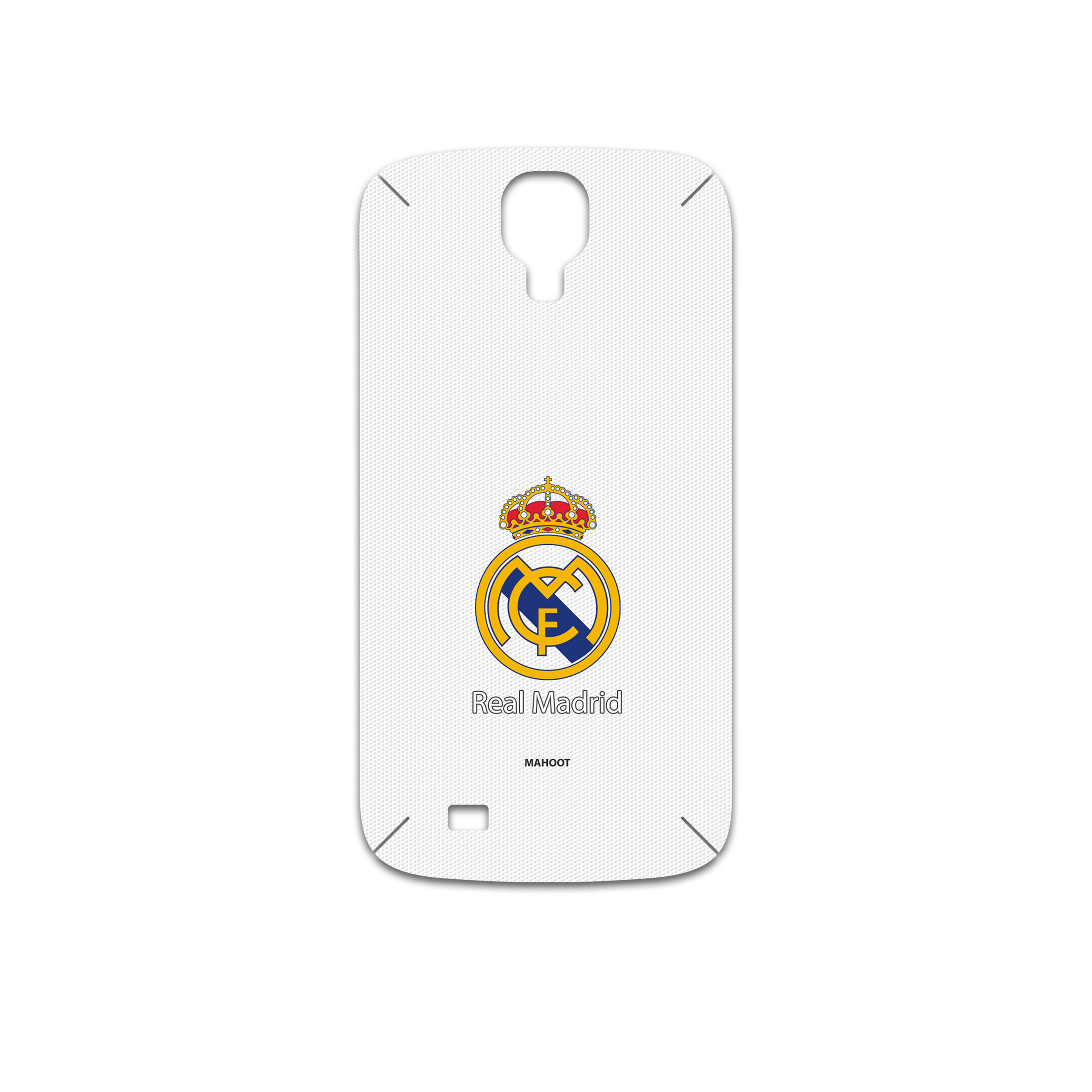 برچسب پوششی ماهوت مدل REAL-MADRID-1-FC مناسب برای گوشی موبایل سامسونگ Galaxy S4