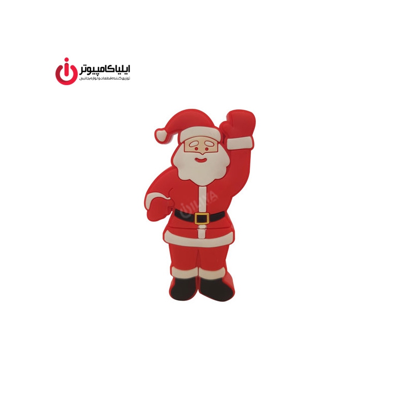 فلش مموری عروسکی کینگ فست مدل NO-20 طرح بابا نوئل ظرفیت 32 گیگابایت