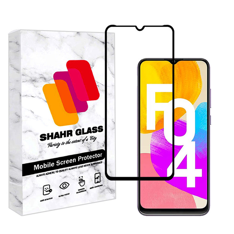 محافظ صفحه نمایش شهر گلس مدل FULPLUSSH مناسب برای گوشی موبایل سامسونگ Galaxy F04 | کالا برتری