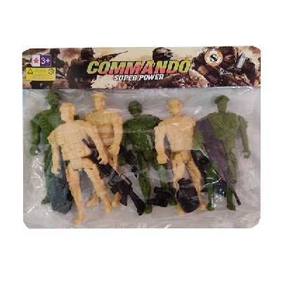 اسباب بازی جنگی مدل سرباز مجموعه 15 عددی