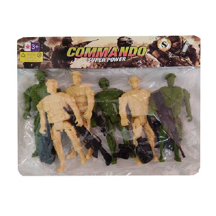 اسباب بازی جنگی مدل سرباز مجموعه 15 عددی