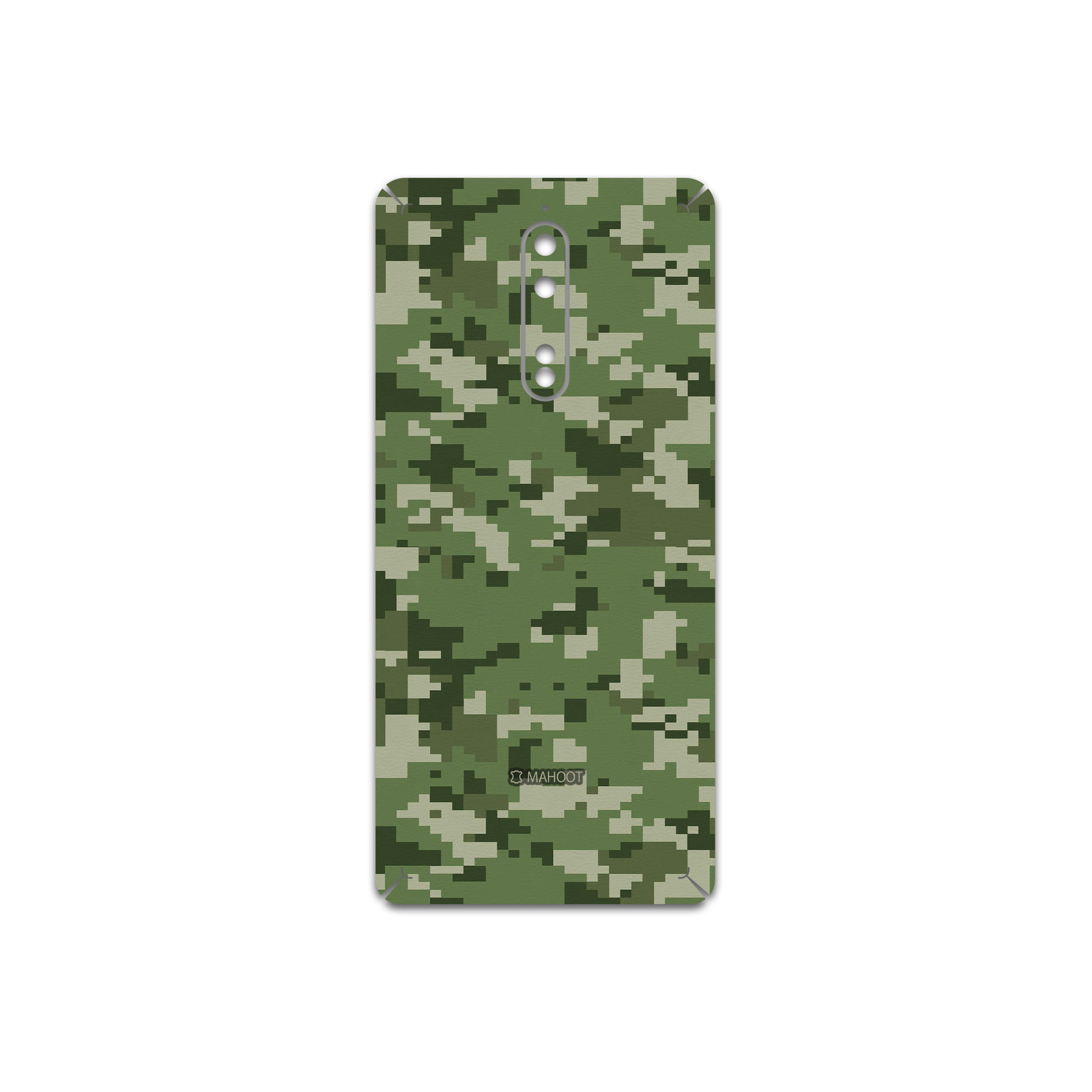 برچسب پوششی ماهوت مدل Army-Green-Pixel مناسب برای گوشی موبایل نوکیا 8