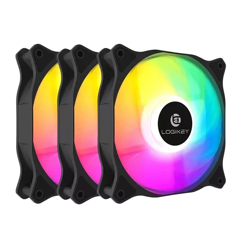 فن کیس لا جی کی بسته 3 عددی مدل FAN CASE LOGIKEY LK-321RE - بفی کالا | تجربه جدید خرید لپ تاپ