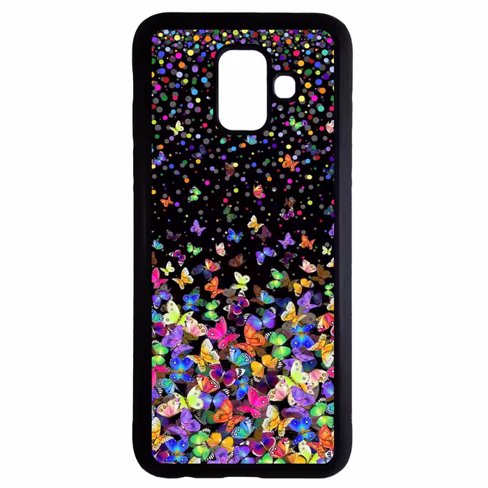 کاور طرح پروانه ها کد 1146 مناسب برای گوشی موبایل سامسونگ galaxy j6