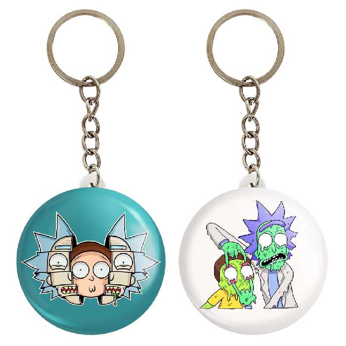 جاکلیدی خندالو مدل ریک و مورتی کد 32183211 مجموعه 2 عددی