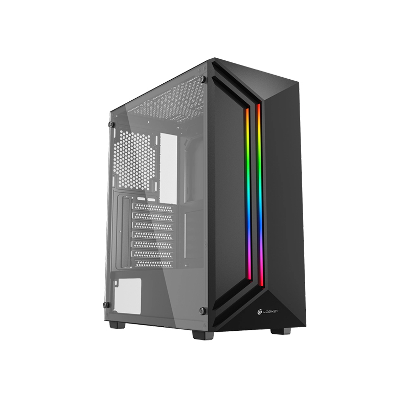 کیس گیمینگ لاجیکی مدل C260B | فروشگاه اینترنتی شهر لپ تاپ