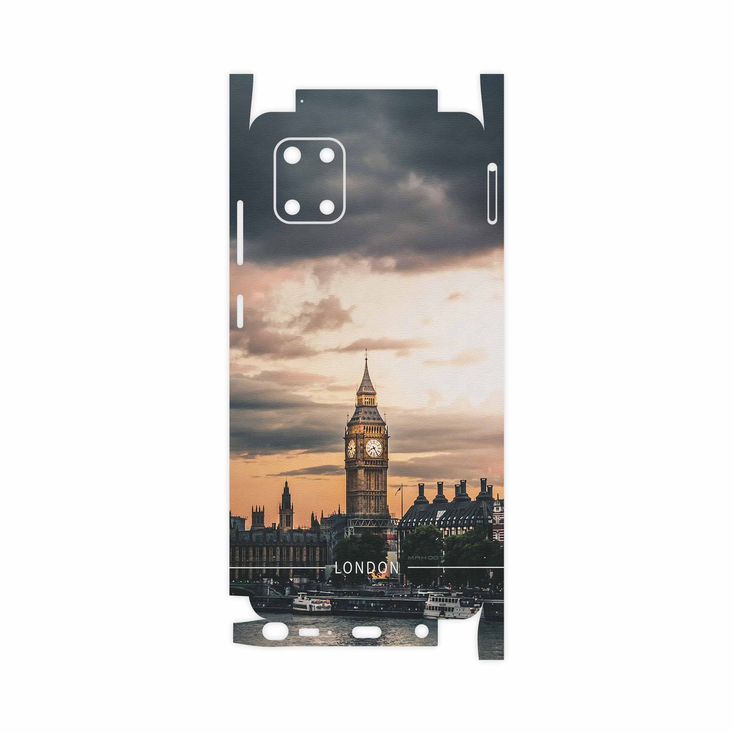 برچسب پوششی ماهوت مدل London City-FullSkin مناسب برای گوشی موبایل سامسونگ Galaxy Note 10 Lite