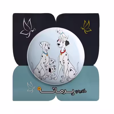 پیکسل پرمانه طرح سگ خالدار کد pm.4954 