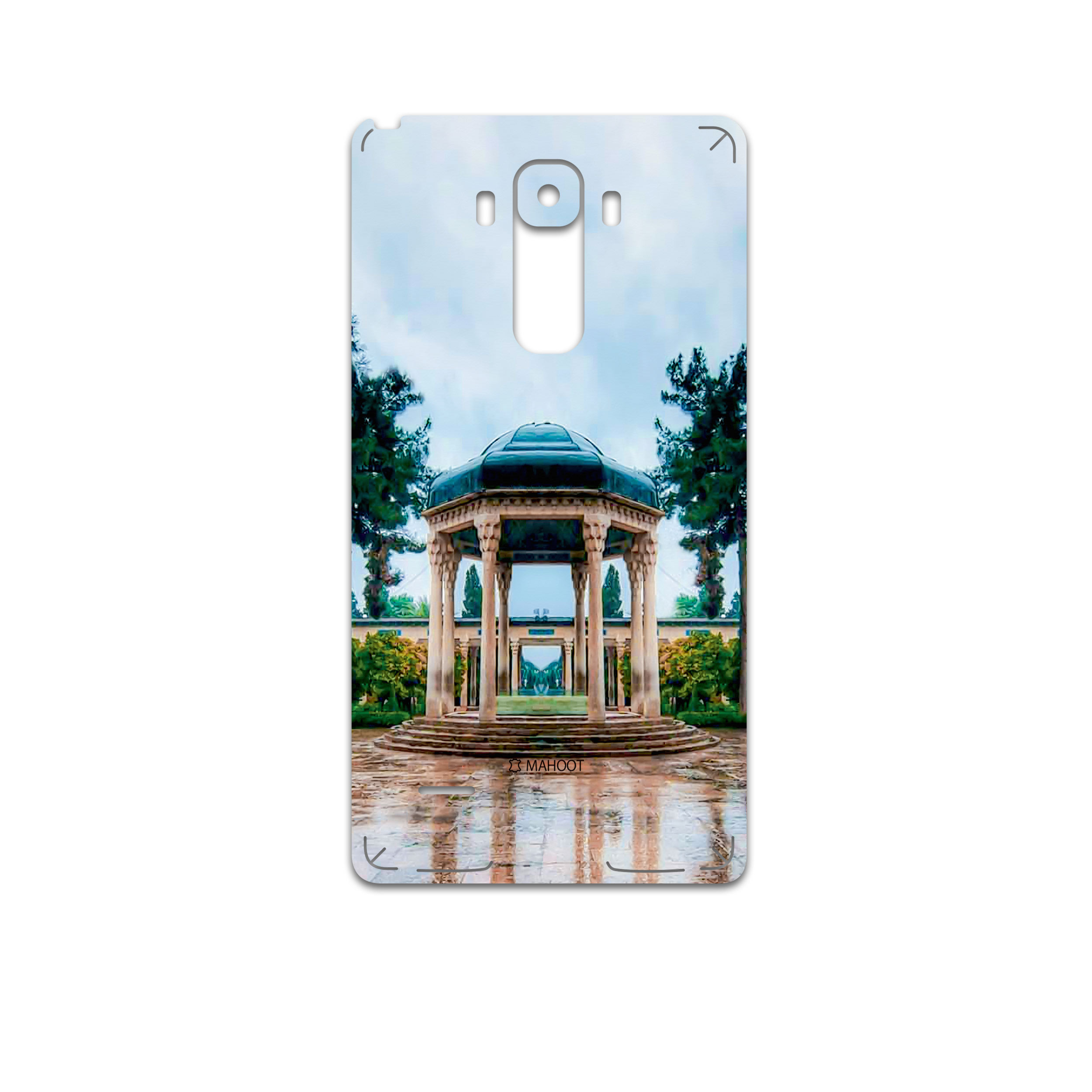 برچسب پوششی ماهوت مدل HAFEZ-Tomb مناسب برای گوشی موبایل ال جی G4 Stylus