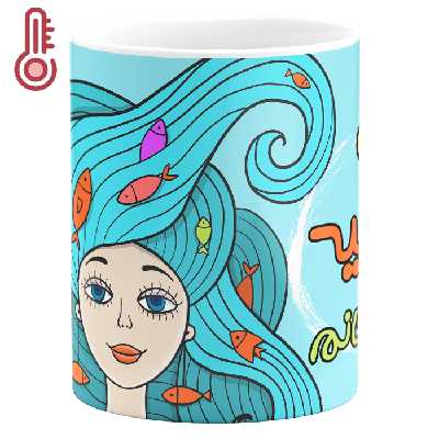 ماگ حرارتی مدل لیوان راضیه خانم