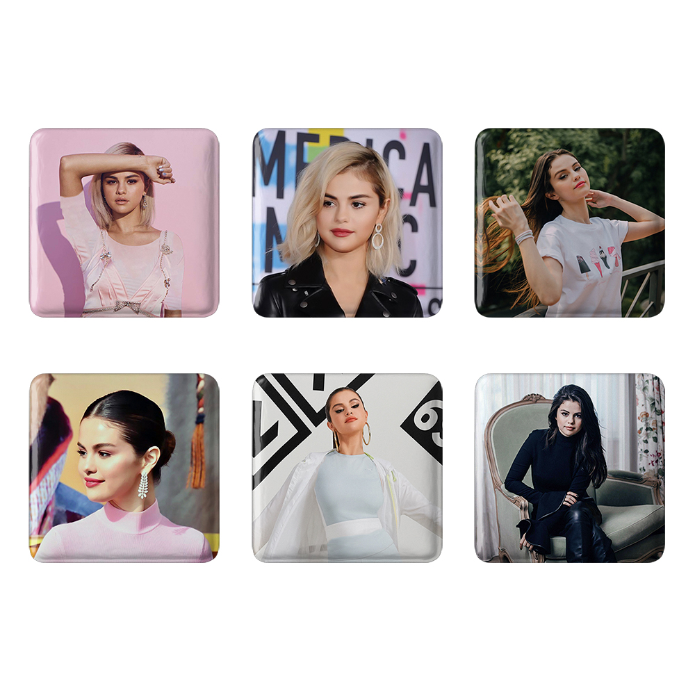 پیکسل خندالو مدل سلنا گومز Selena Gomez کد 1102A مجموعه 6 عددی