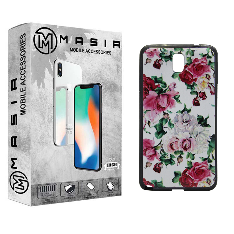 کاور مسیر طرح گل مدل nw-01 مناسب برای گوشی موبایل سامسونگ Galaxy Note 3 neo