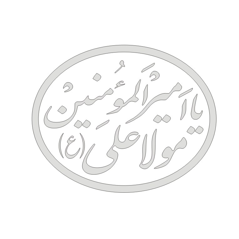 برچسب بدنه موتورسیکلت طرح مذهبی مدل مولا علی ع کد 154M