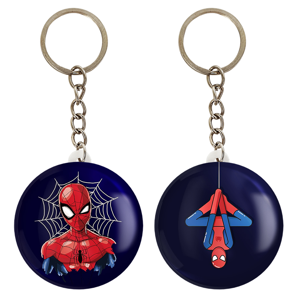 جاکلیدی خندالو مدل مرد عنکبوتی کد 1317213173 مجموعه 2 عددی