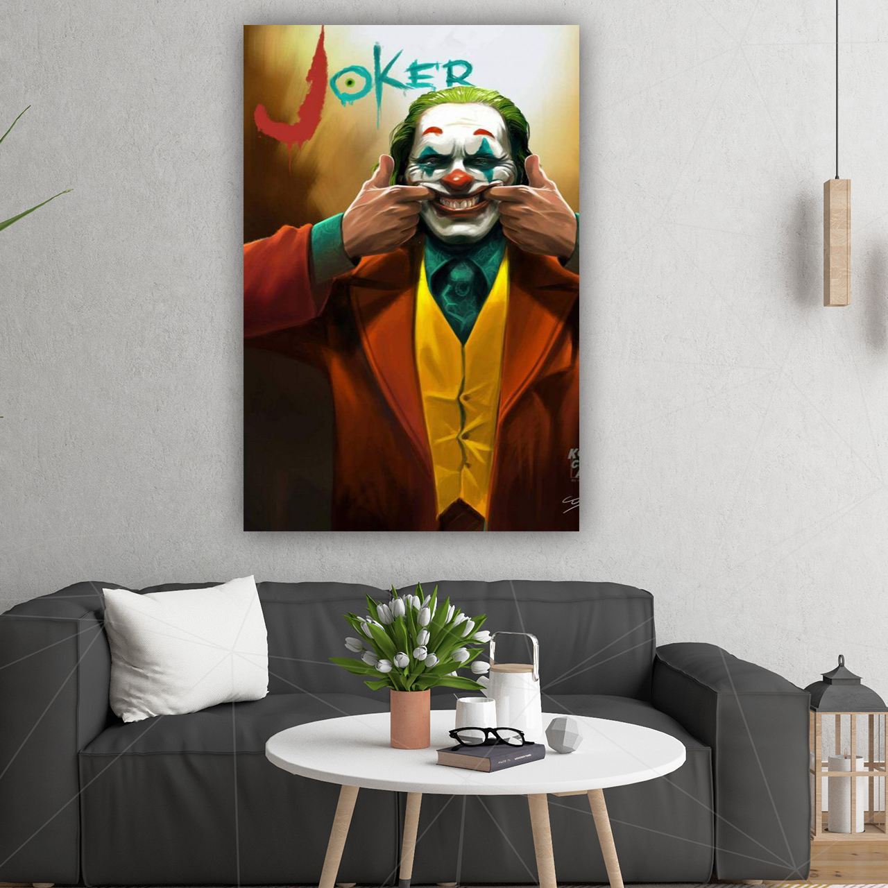 تابلو شاسی طرح جوکر کد 432