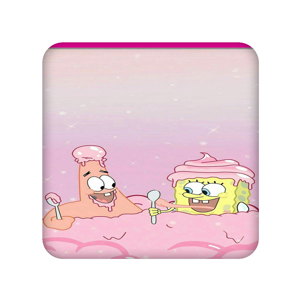 زیر لیوانی مدل باب اسفنجی و پاتریک کد 1815