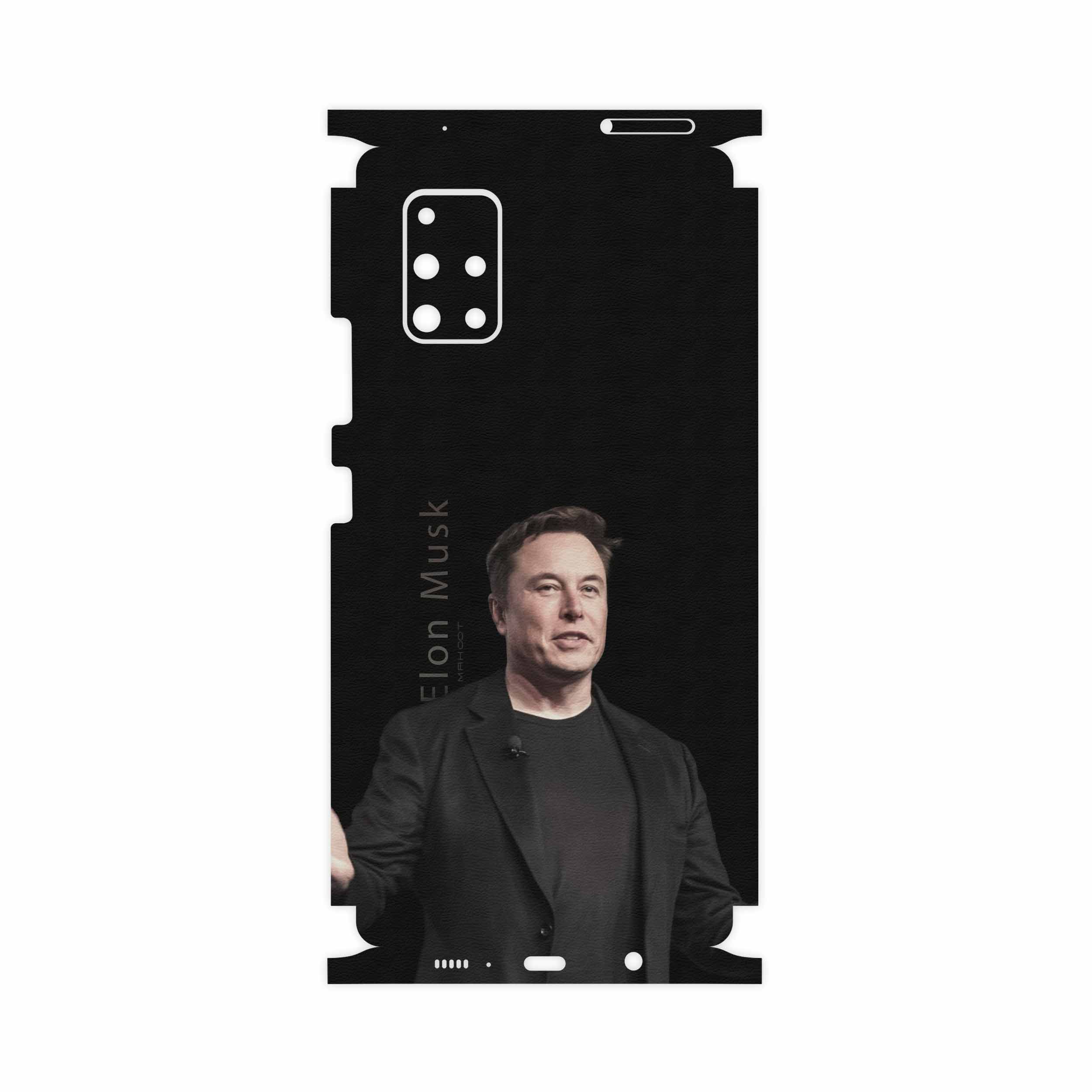 برچسب پوششی ماهوت مدل Elon Musk-FullSkin مناسب برای گوشی موبایل سامسونگ Galaxy A71 5G