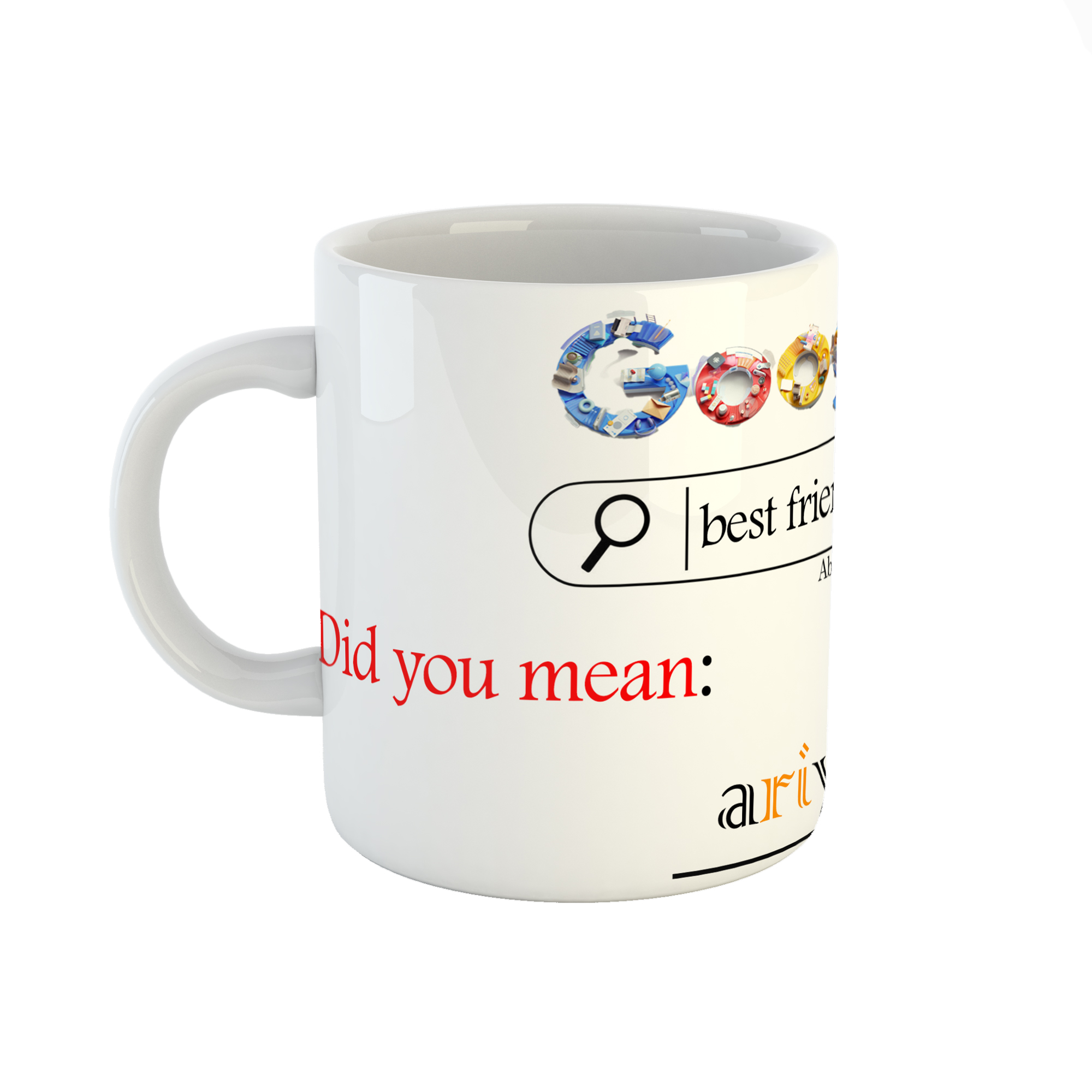 ماگ طرح اسم آرین مدل BFF