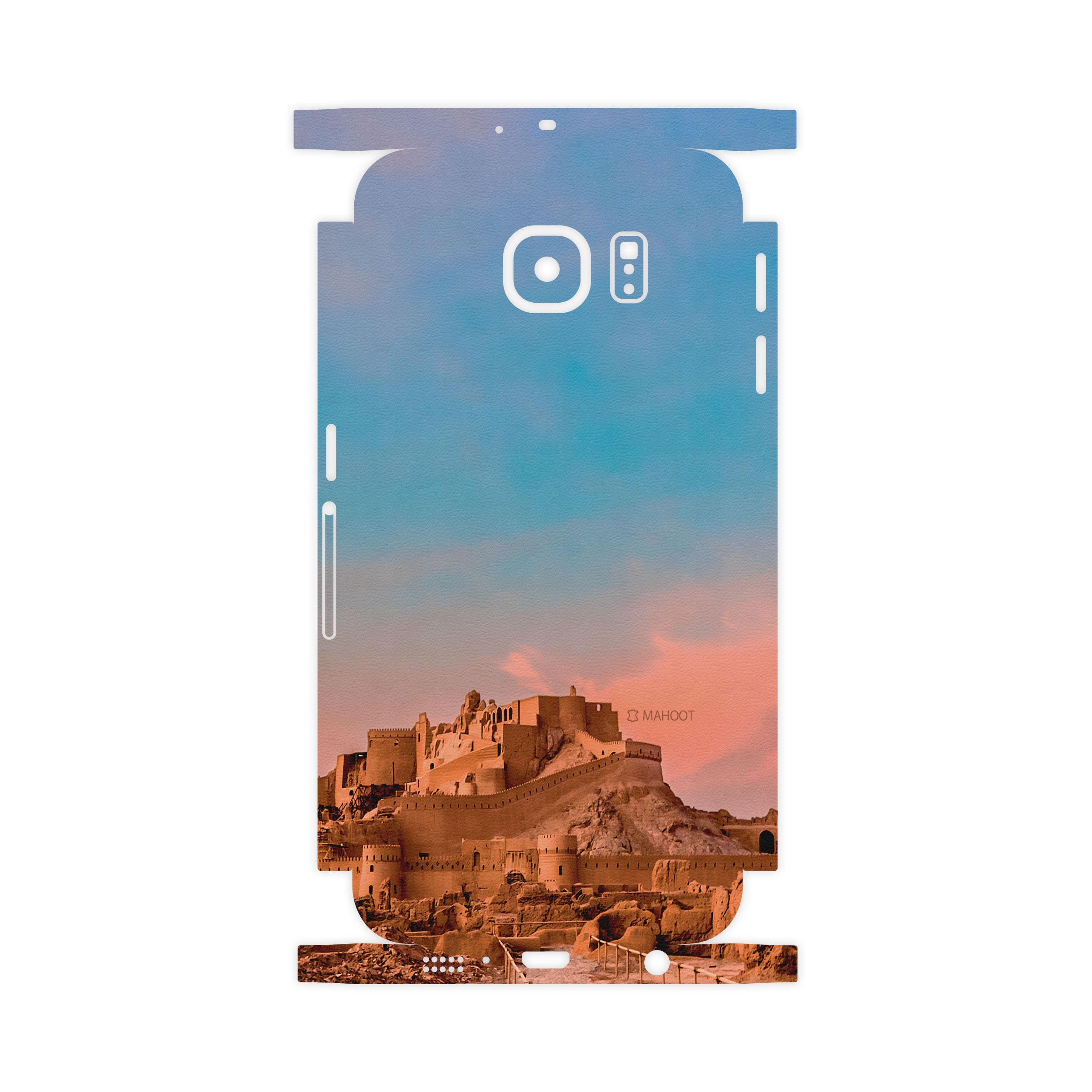 برچسب پوششی ماهوت مدل ARG-e-BAM-FullSkin مناسب برای گوشی موبایل سامسونگ Galaxy S6