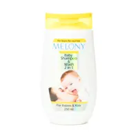 شامپو سر و بدن کودک ملونی مدل Baby Shampoo and Wash حجم 250 میلی لیتر
