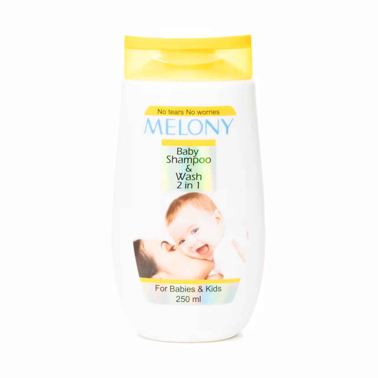 شامپو سر و بدن کودک ملونی مدل Baby Shampoo and Wash حجم 250 میلی لیتر