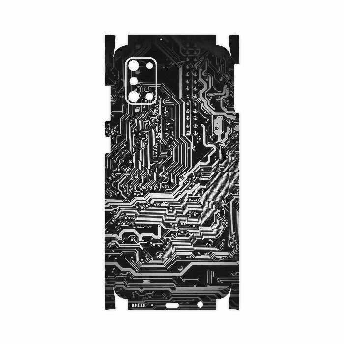 برچسب پوششی ماهوت مدل Black Printed Circuit Board-FullSkin مناسب برای گوشی موبایل سامسونگ Galaxy A31
