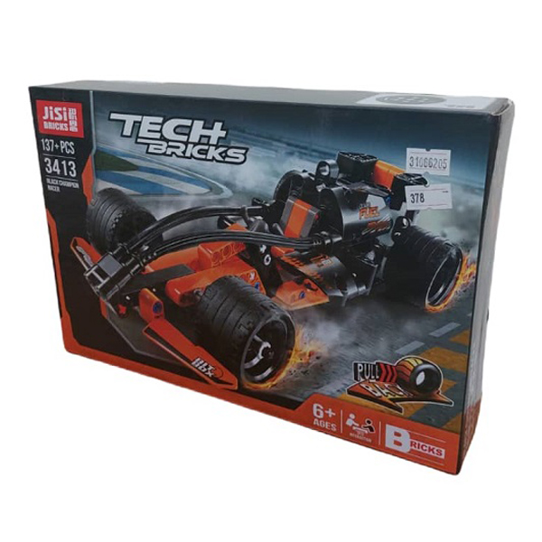 ساختنی جیسی بریکس مدل ماشین مسابقه ای کد 3413