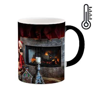 ماگ حرارتی طرح کریسمس مدل mgph14495