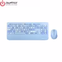 کیبورد و ماوس بی سیم هترون مدل HKCW350