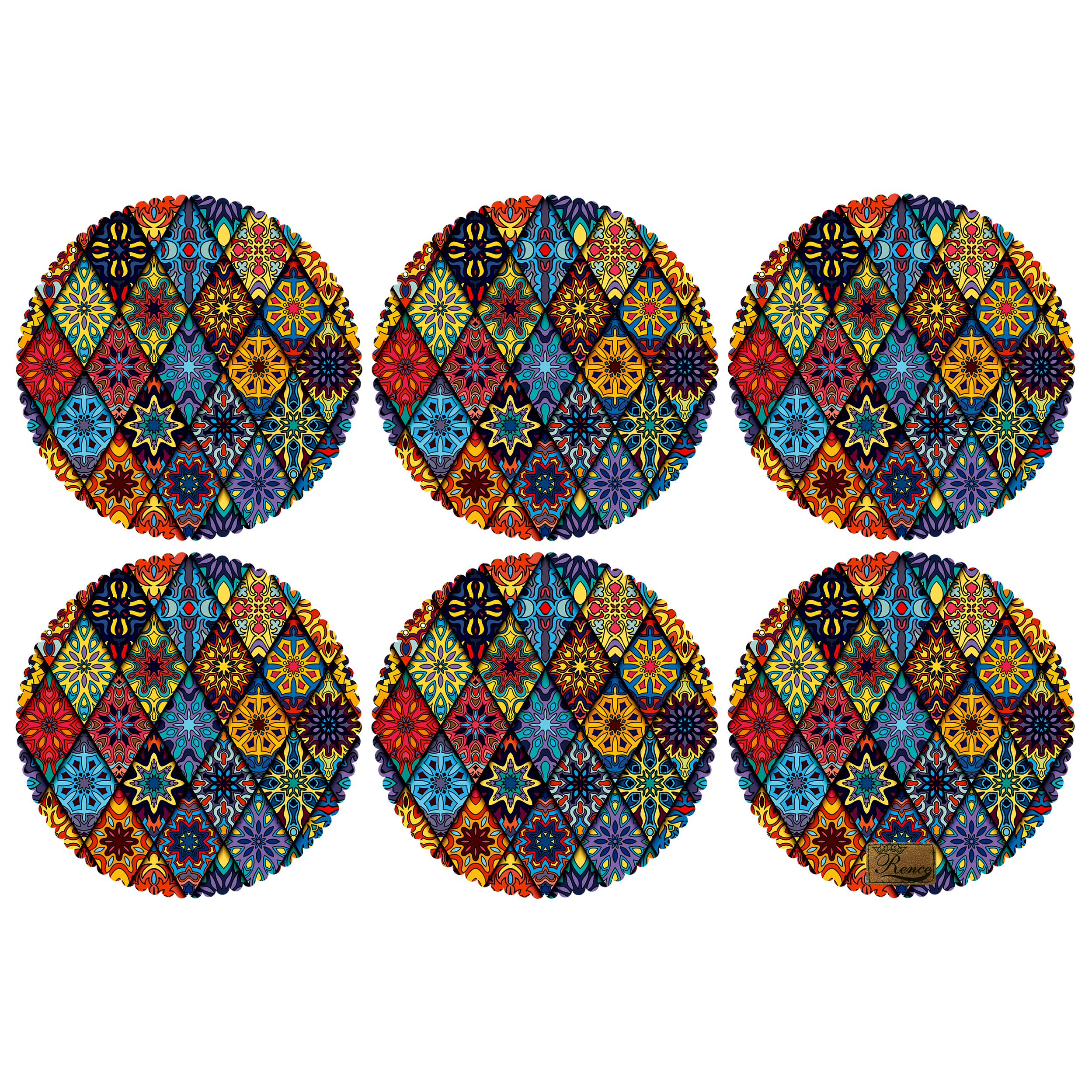 زیربشقابی رنس مدل UU2-42079 بسته 6 عددی