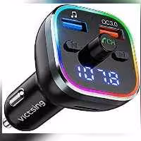 فرستنده بلوتوثی با شارژ سریع victsing 
