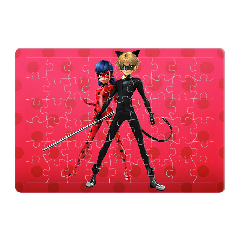 پازل 54 تکه طرح دختر کفشدوزکی مدل P1182