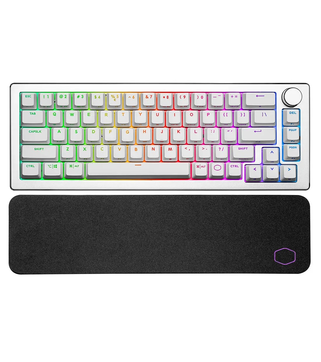 خرید کیبورد مکانیکال کولرمستر Cooler Master CK721 White Red Switch با بهترین قیمت
