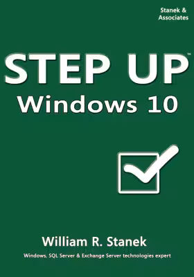 خرید و دانلود نسخه کامل کتاب Windows 10: Step Up