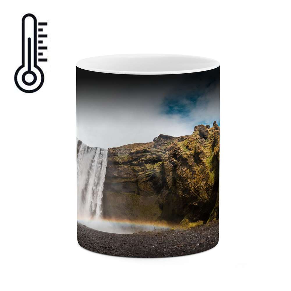 ماگ حرارتی کاکتی طرح آبشار مدل mgh16843