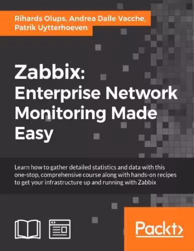 خرید و دانلود نسخه کامل کتاب Zabbix: Enterprise Network Monitoring Made Easy