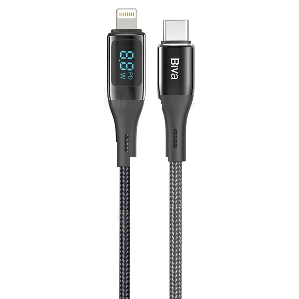 کابل لایتنینگ به Type C بیوا Biva C-24CL طول 1.5 متر توان 20 وات