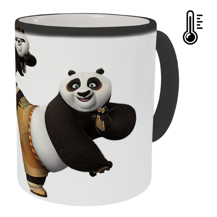 ماگ حرارتی مدل پاندا کونگ فو کار کد 71