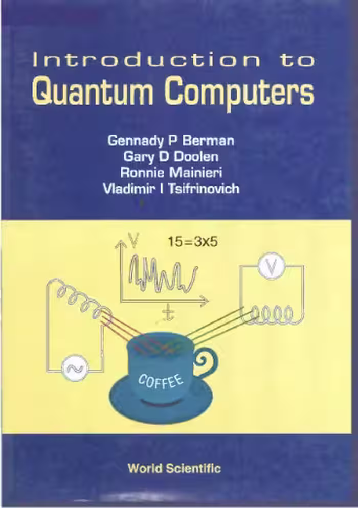 خرید و دانلود نسخه کامل کتاب Introduction to Quantum Computers