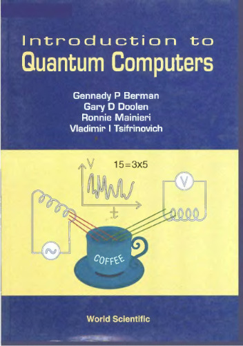 خرید و دانلود نسخه کامل کتاب Introduction to Quantum Computers