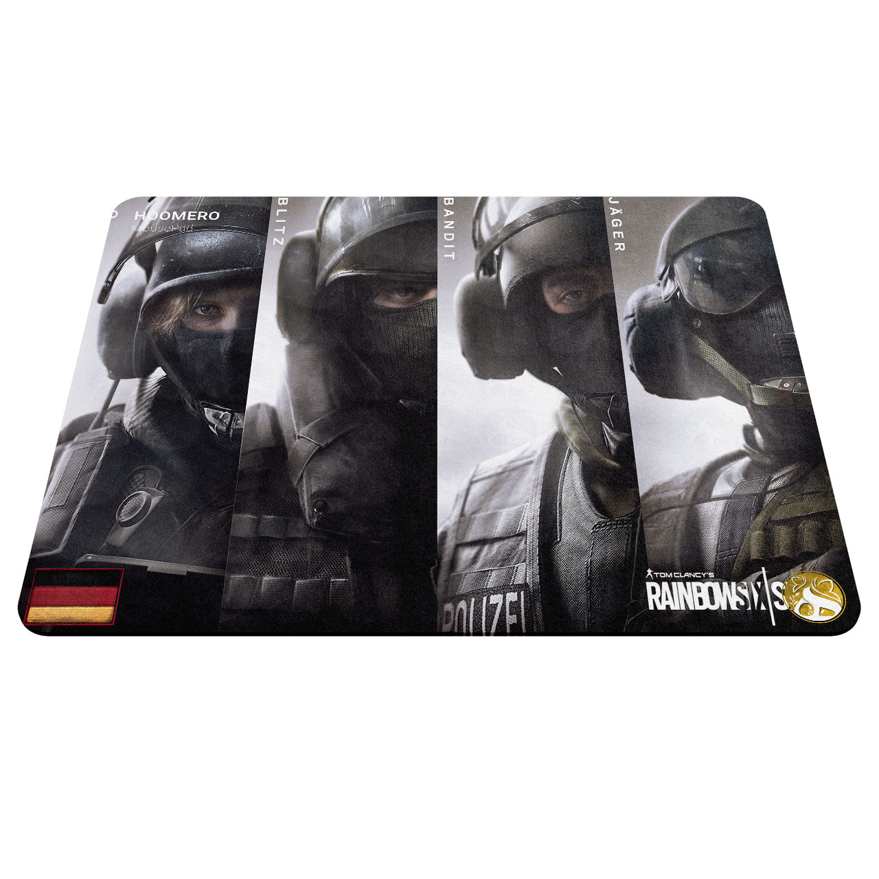 ماوس پد هومرو مدل A4451 طرح بازی Tom Clancys Rainbow Six