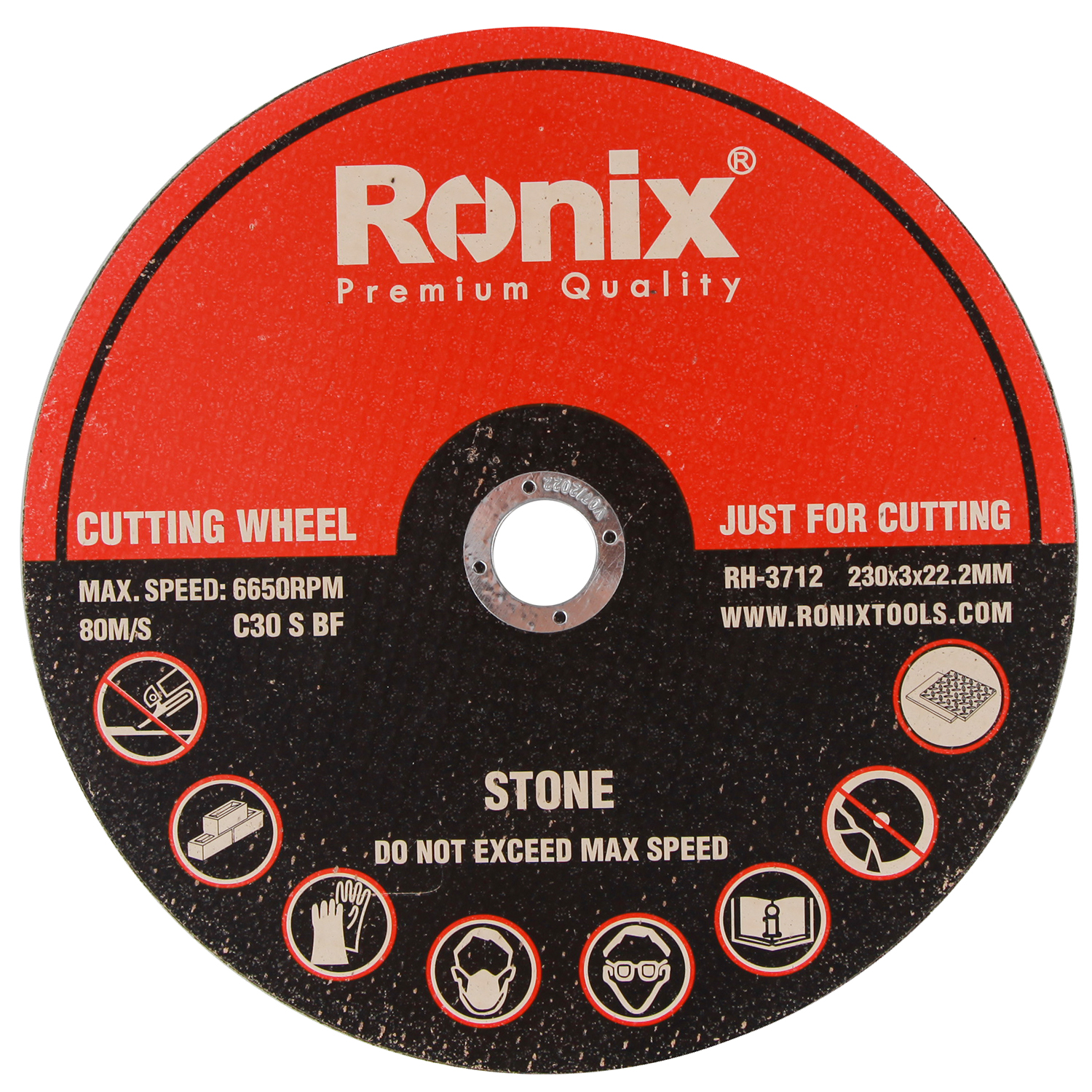 صفحه برش آهن رونیکس مدل RH3712